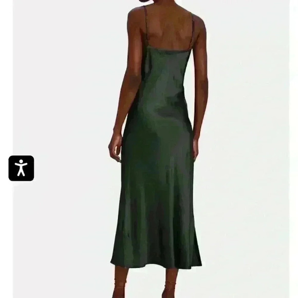 Enza Costa bias slip midi dress - Picture 3 of 4